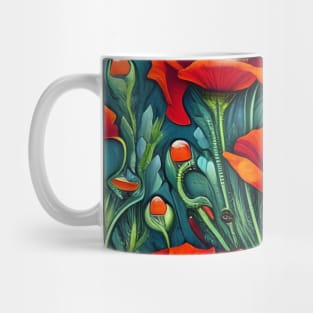 Poppies and Cornflowers Mug